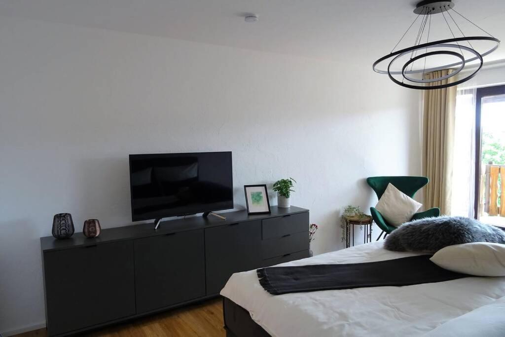 Modernes Apartment Mit Traumhaftem Blick Ins Gruene Bräunlingen Exterior photo